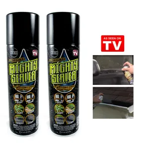 2 Pc Original Mighty Sealer Flexible Rubber Coating Sealant Black 15oz Spray Can