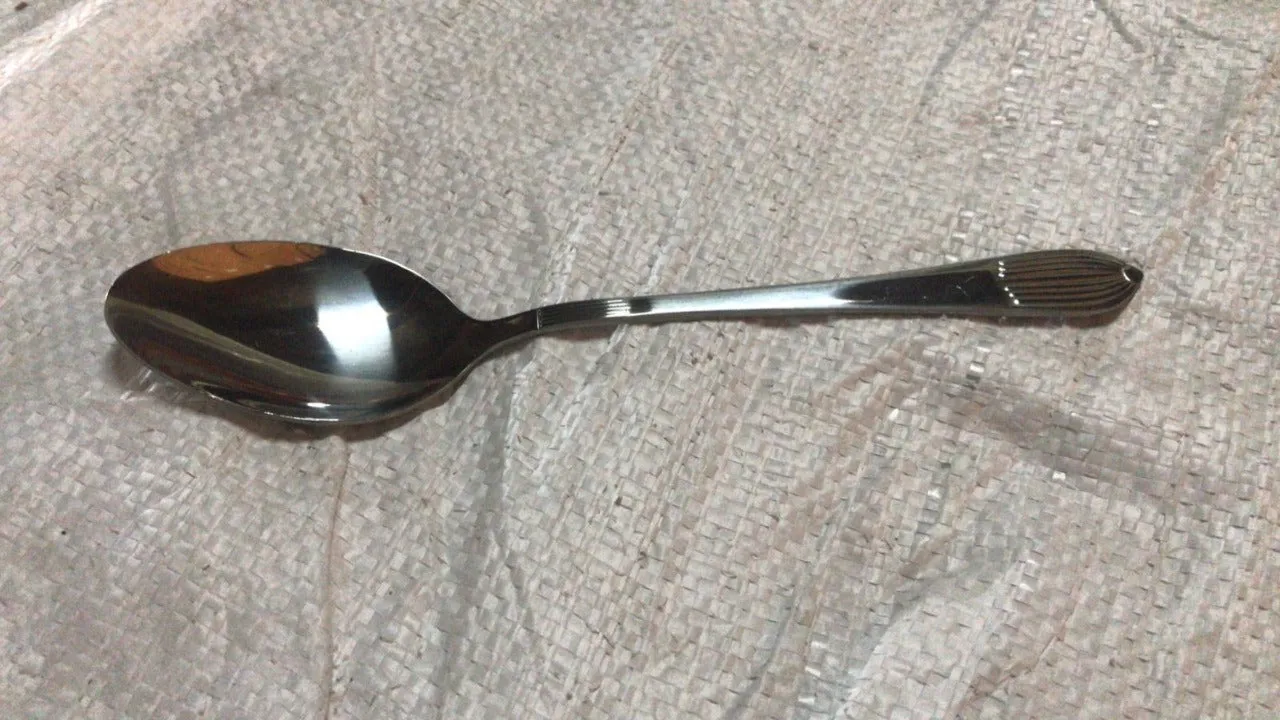 2435 Stainless Steel Spoon 1pc Spoon. Spoon for Coffee, Tea, Sugar, & Spices.
