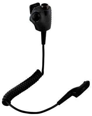 3M PELTOR NATO Wired Small Push to Talk Adapter for Motorola APX