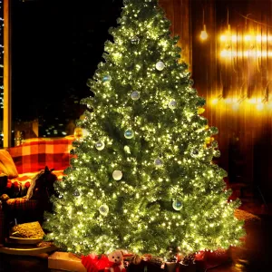 7FT Green Prelit Spruce Tree with 3000 LEDs, Jingle Jollys