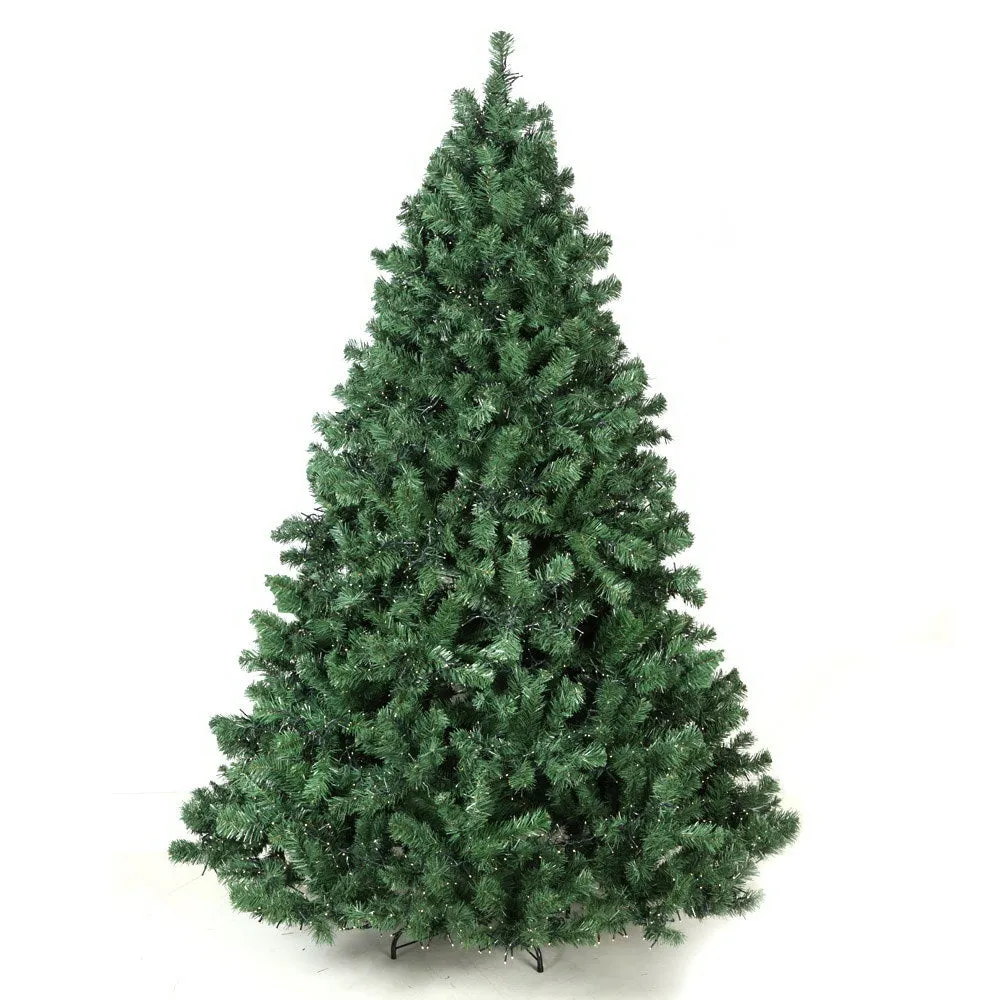 7FT Green Prelit Spruce Tree with 3000 LEDs, Jingle Jollys