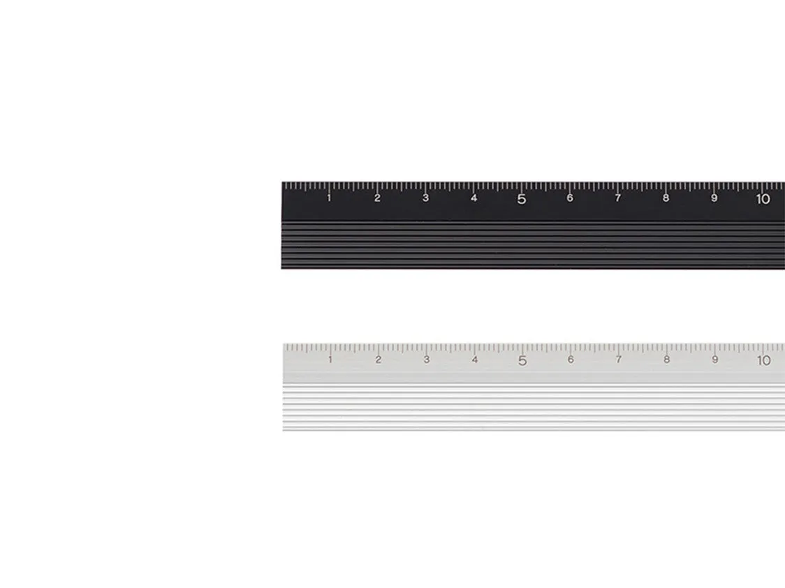 Aluminum Ruler 15cm Silver