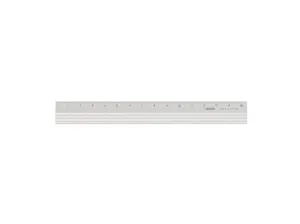 Aluminum Ruler 15cm Silver