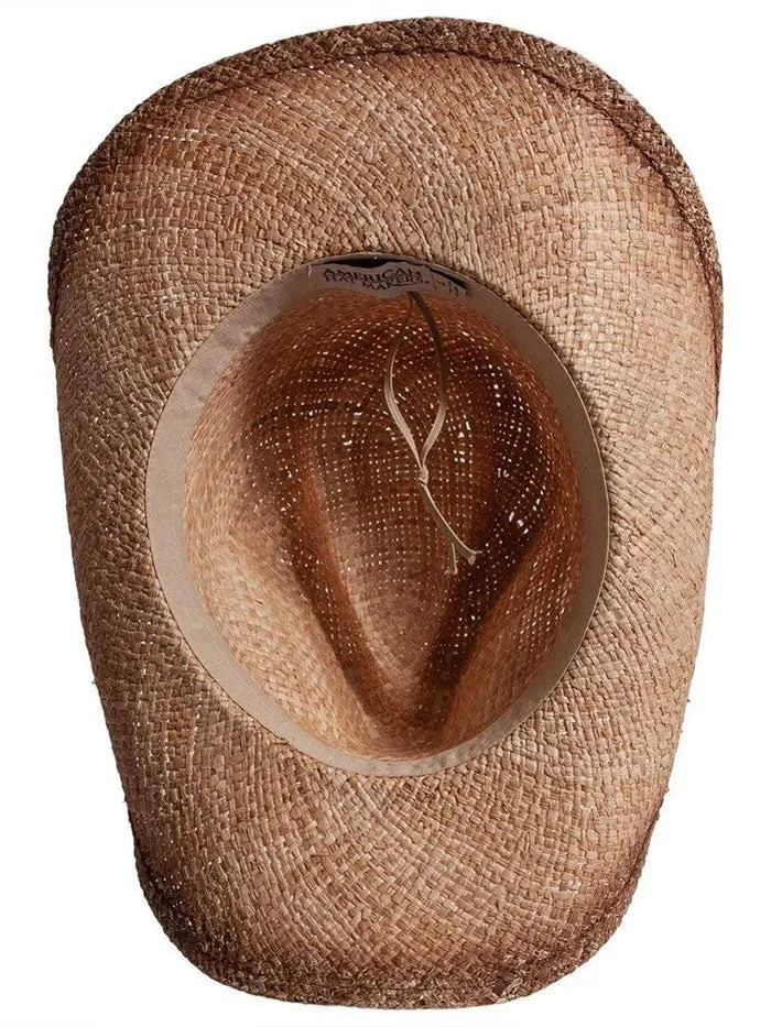 American Hat Makers DUSTY Straw Sun Hat Natural