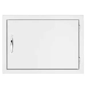 American Made Grills 27 Inch Horizontal Access Door with Masonry Frame