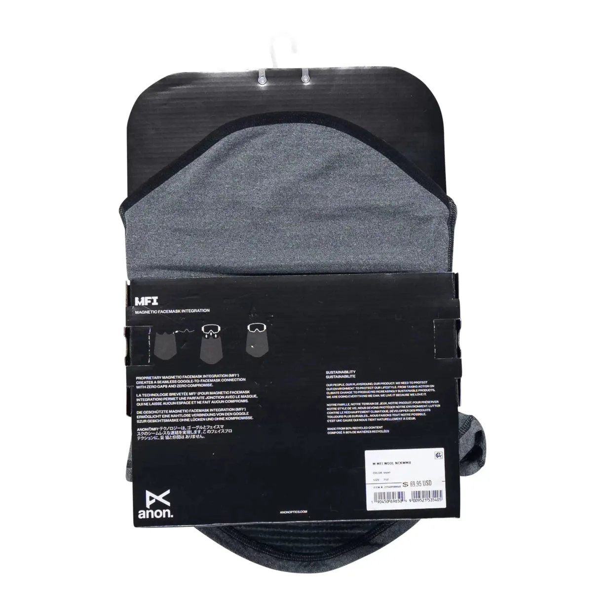 Anon MFI Wool Neck Warmer   Carrier Set
