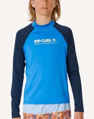 Boys Shock UPF 50  Long Sleeve Swim Shirt
