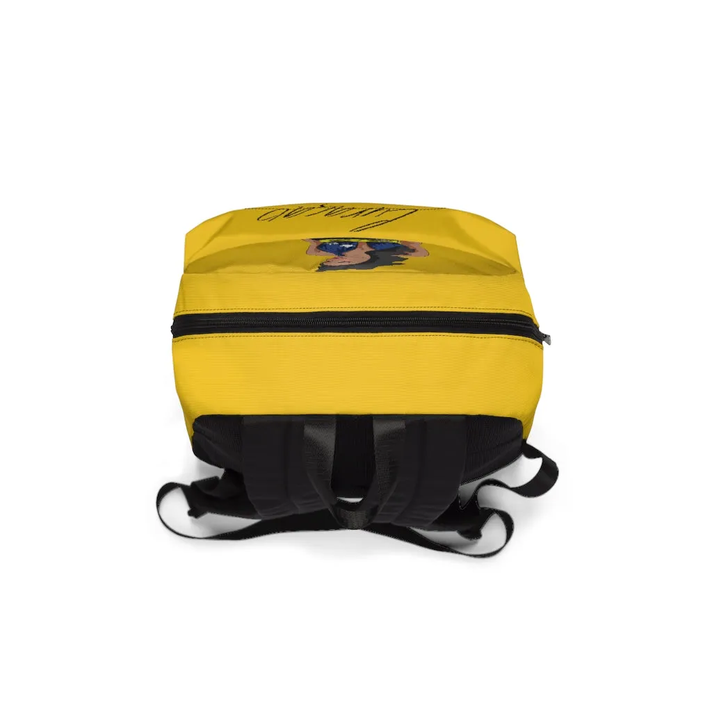 CURACAO rootz Backpack yellow