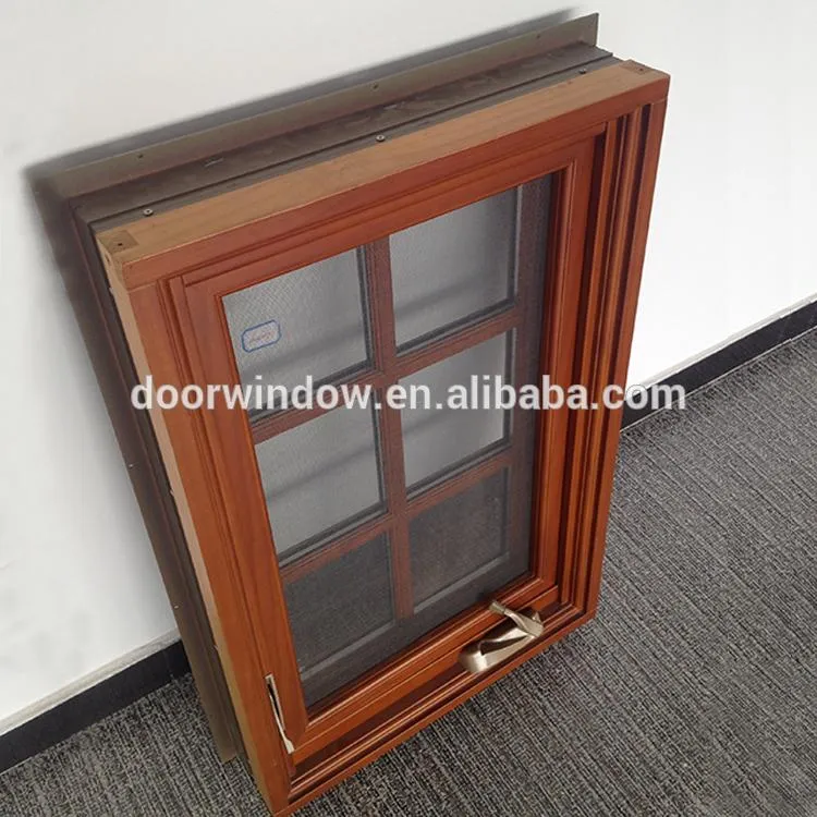 DOORWIN 2021Hot selling real wood windows readymade window grills pvc or