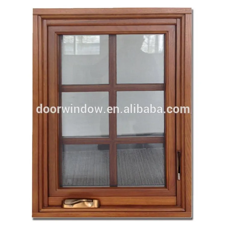 DOORWIN 2021Hot selling real wood windows readymade window grills pvc or