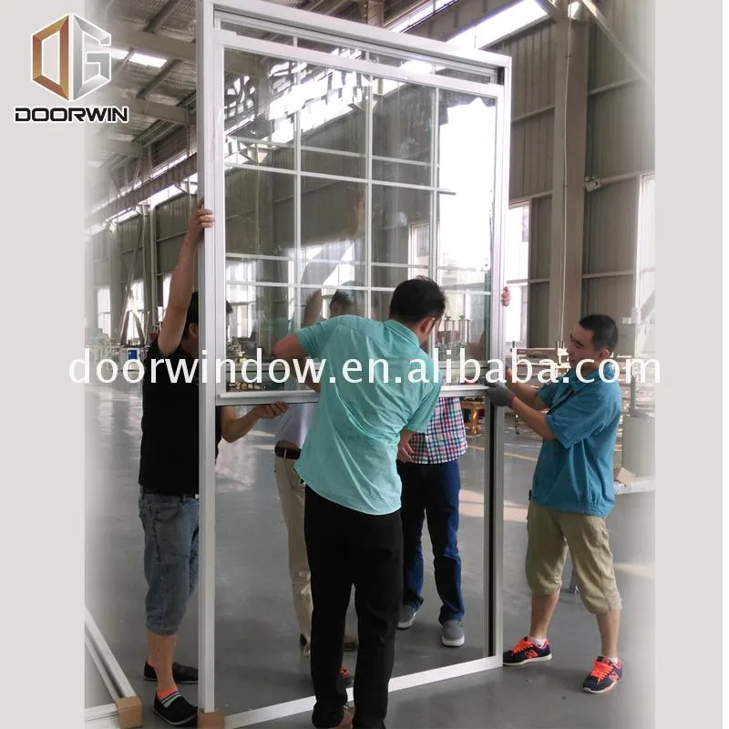 Factory direct price small double hung windows sliding window designs with grills single or