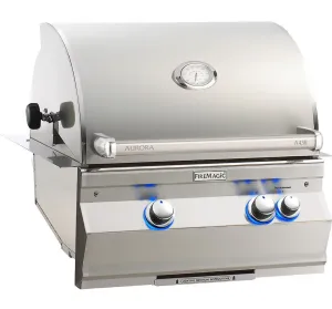 Fire Magic: 24" Gas Grill w/ Analog Thermometer