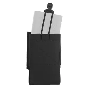 flexible magazine pouch for MG-122 rifle magazine Black