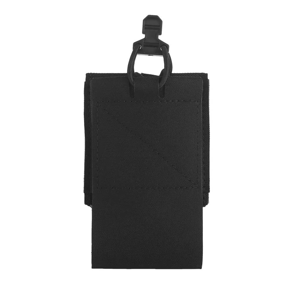 flexible magazine pouch for MG-122 rifle magazine Black