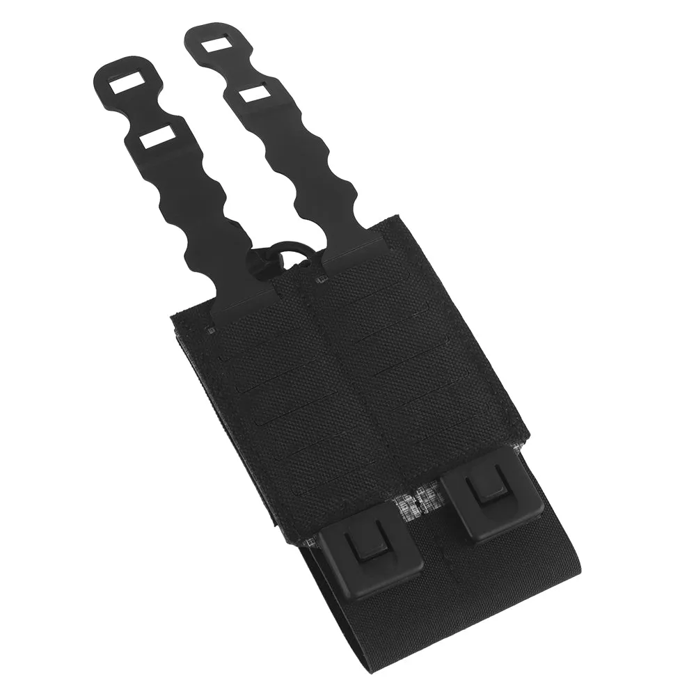 flexible magazine pouch for MG-122 rifle magazine Black