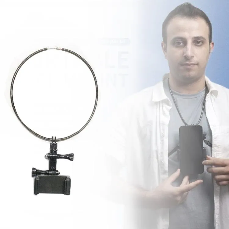 Flexible Neck Mount for Gopro and Smartphones - Compatible with Action Cameras