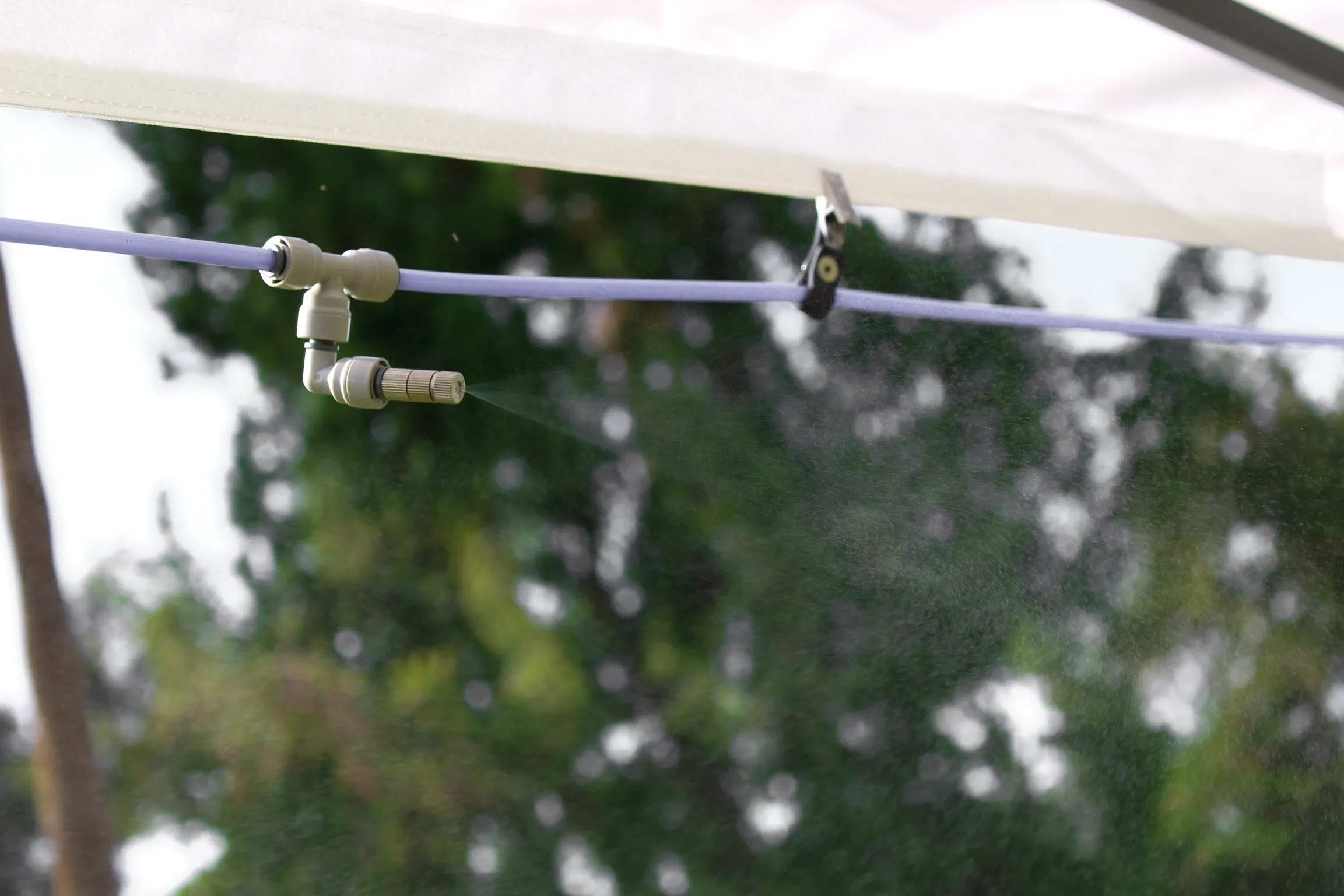 Four Nozzle Misting Kit Attachment