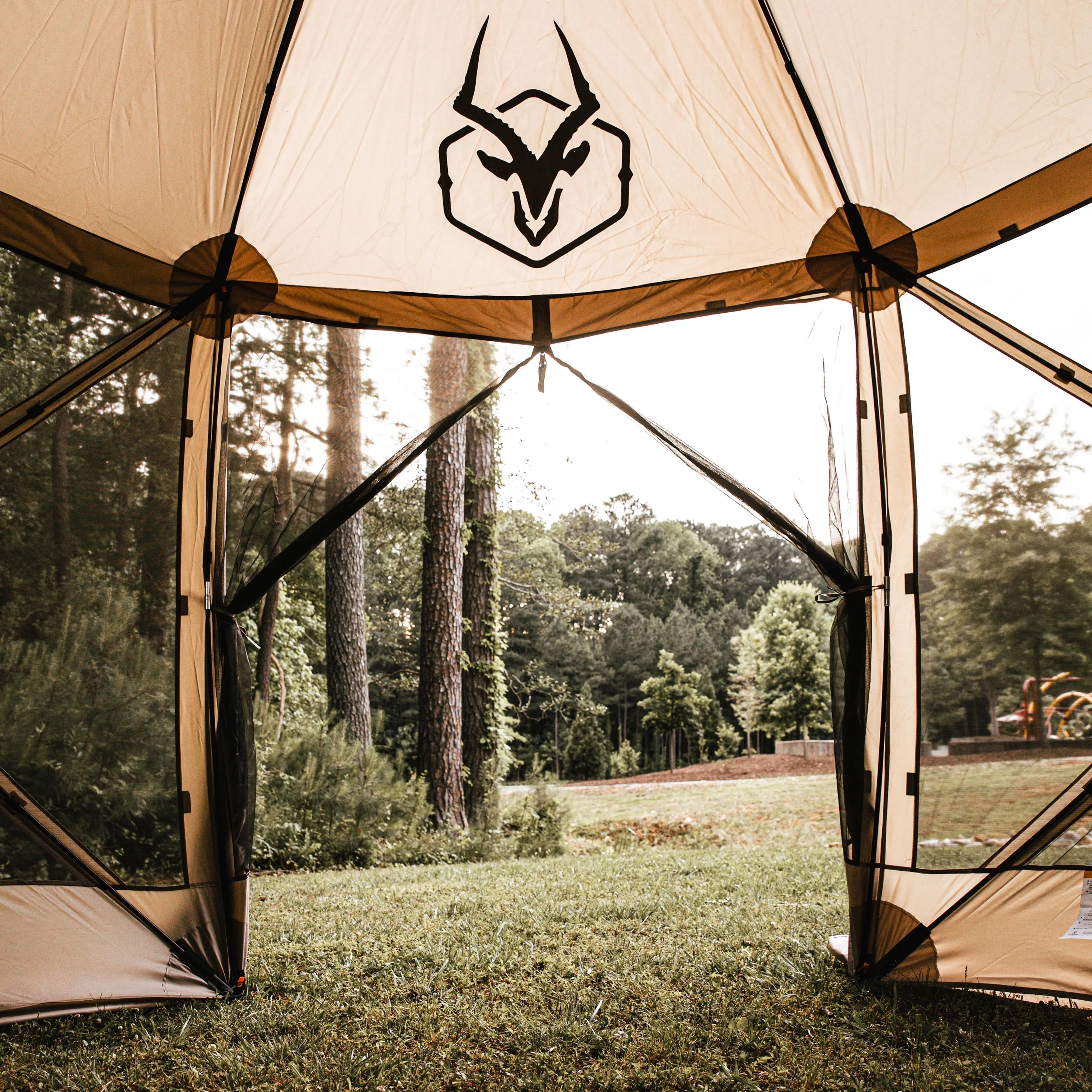 G6 6-Sided Portable Gazebo with TriTech Mesh