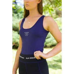 HLH Equestrian Apparel Singlet in Navy