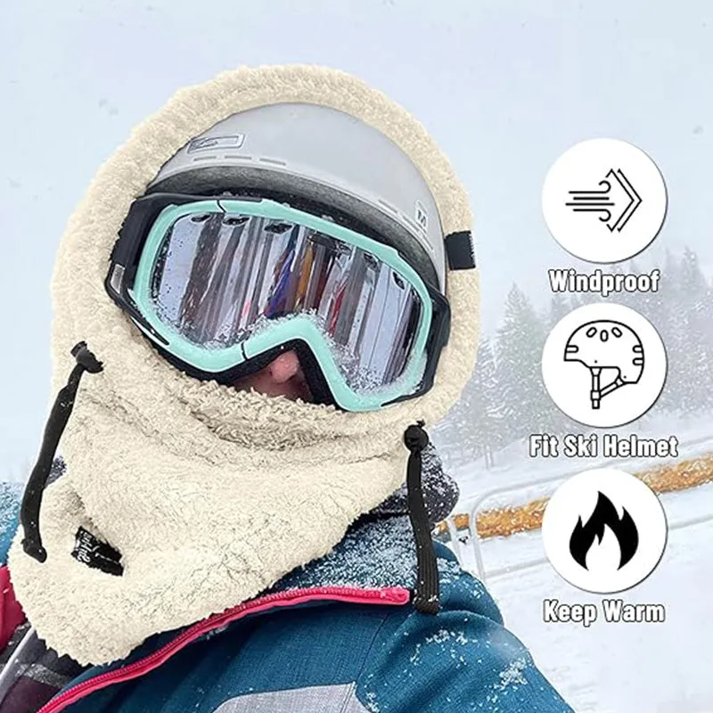 Hot Sell 49% OffUnisex Warm Ski Hooded Scarf