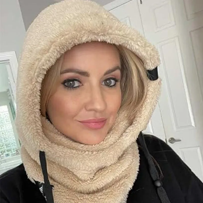 Hot Sell 49% OffUnisex Warm Ski Hooded Scarf