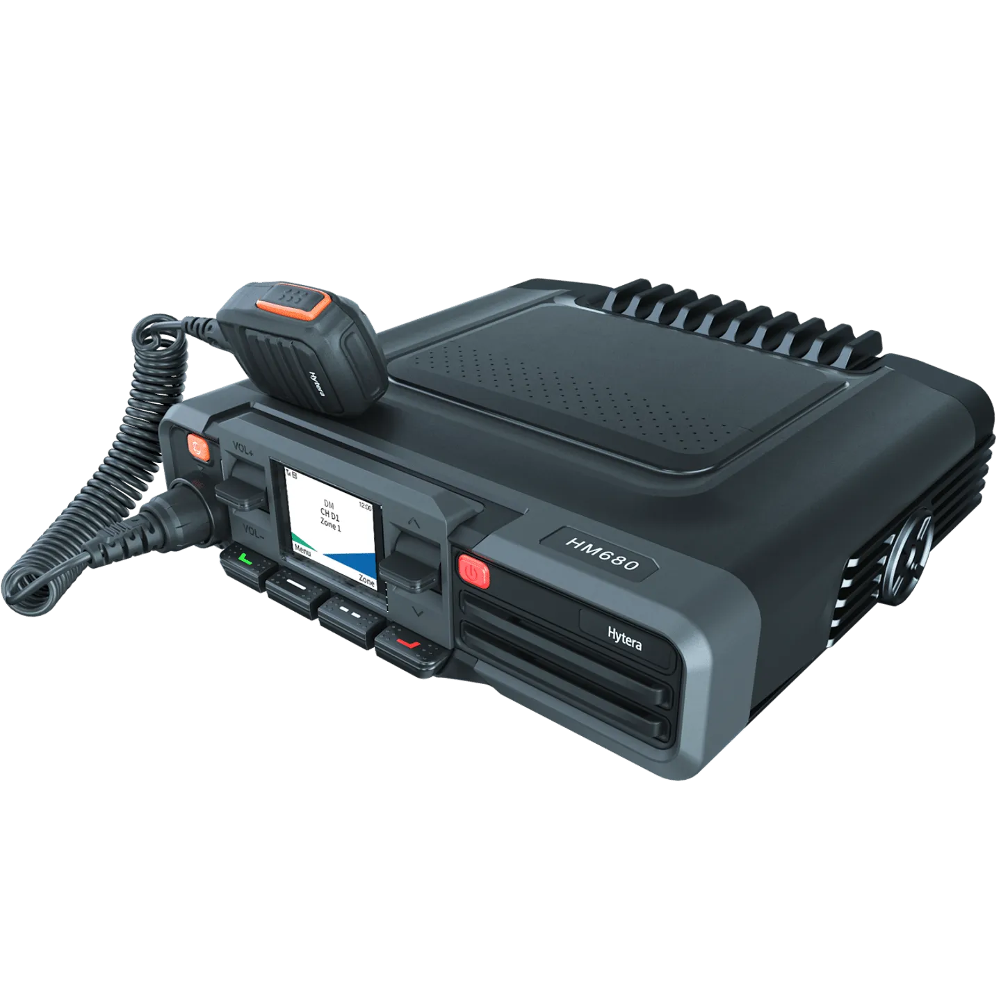 Hytera HM682 DMR Digital Mobile Two-Way Radio with LCD Display