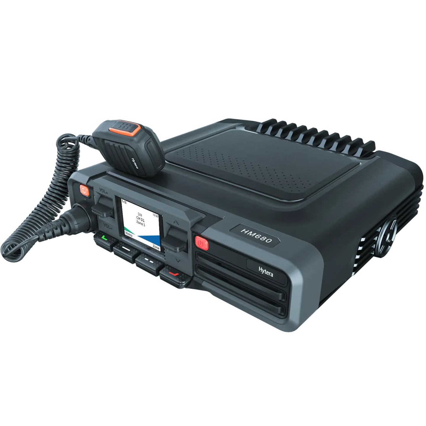 Hytera HM682 DMR Digital Mobile Two-Way Radio with LCD Display