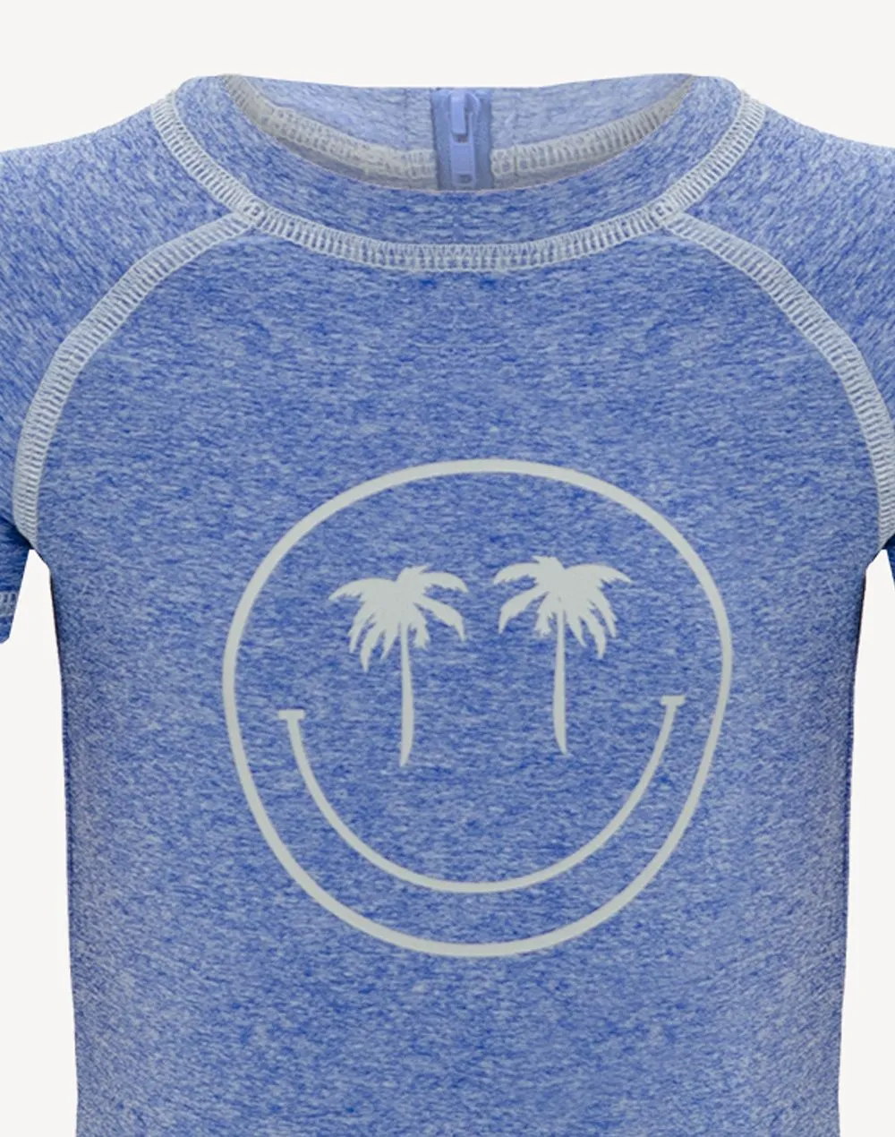Infant Happy Tree UPF 50  Short Sleeve Swim Shirt