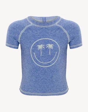 Infant Happy Tree UPF 50  Short Sleeve Swim Shirt