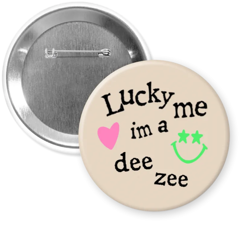 Lucky Me Sorority Button