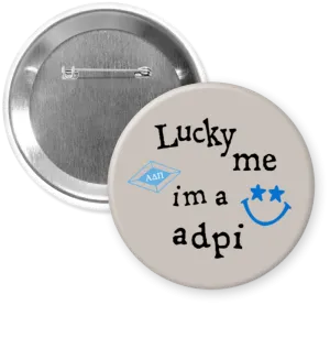 Lucky Me Sorority Button