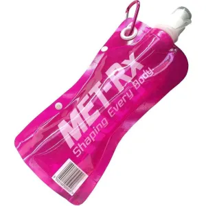 MET-Rx Foldable 550ml Water Bottle - Pink