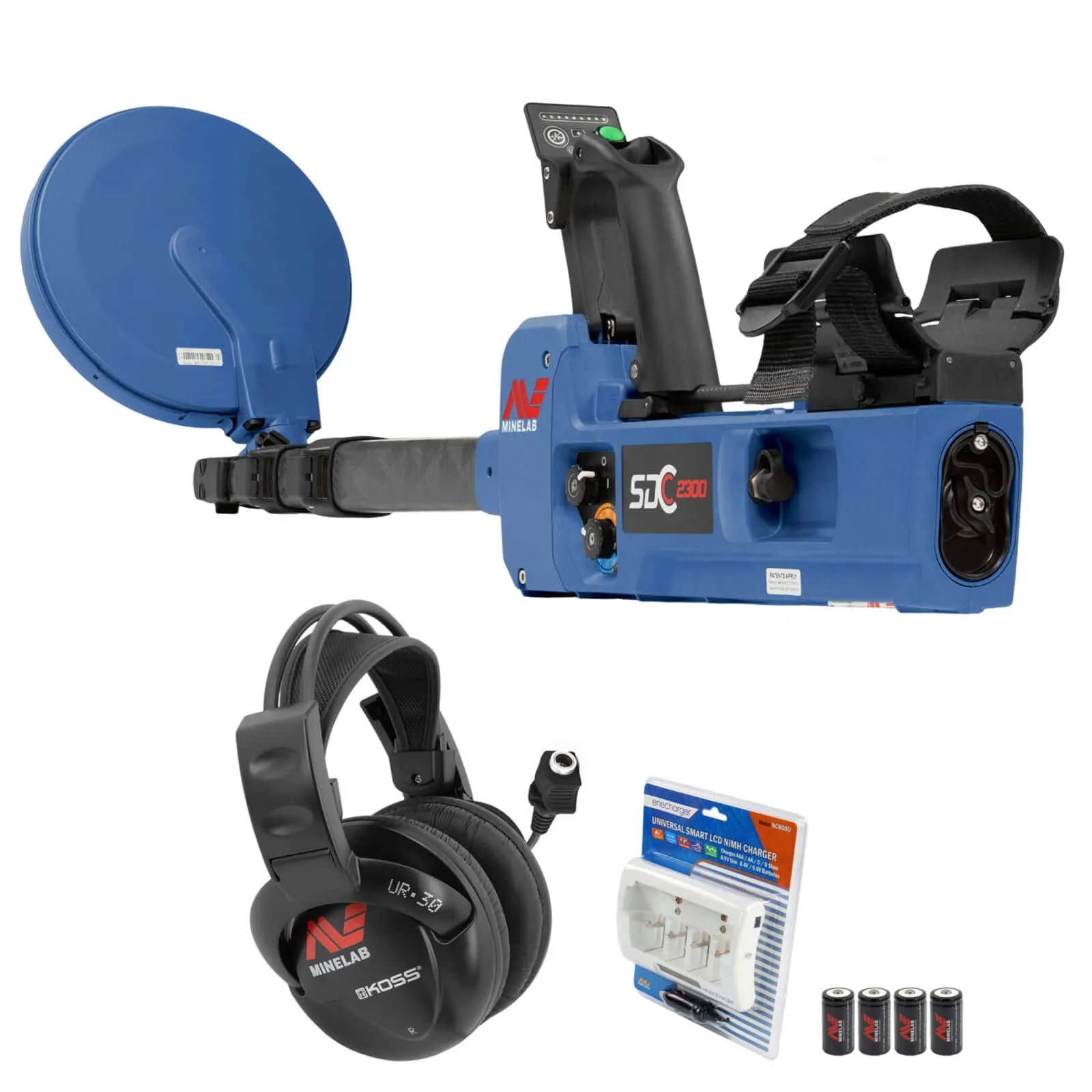 Minelab SDC 2300 All Terrain Gold Metal Detector Pro Package - PKSD