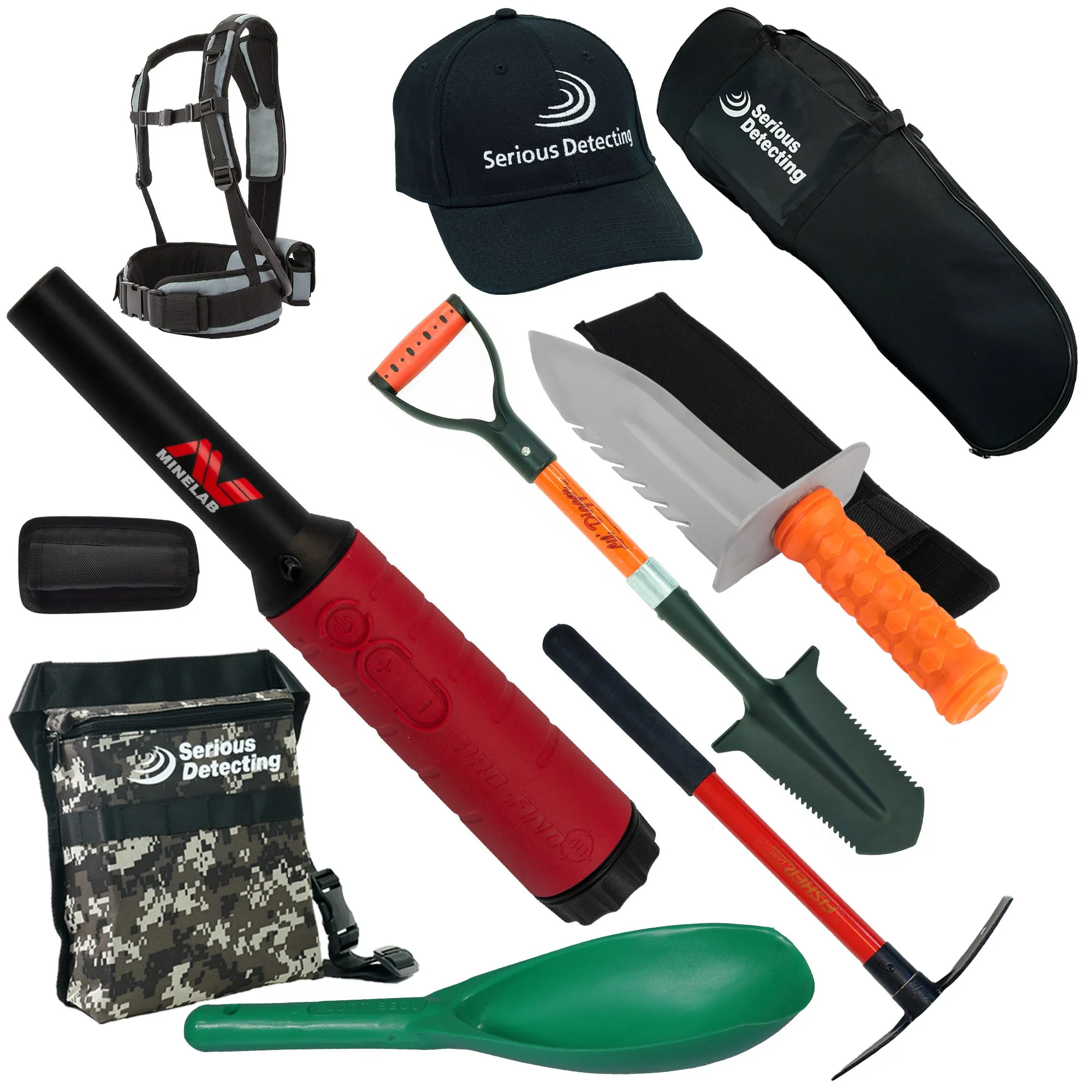 Minelab SDC 2300 All Terrain Gold Metal Detector Pro Package - PKSD