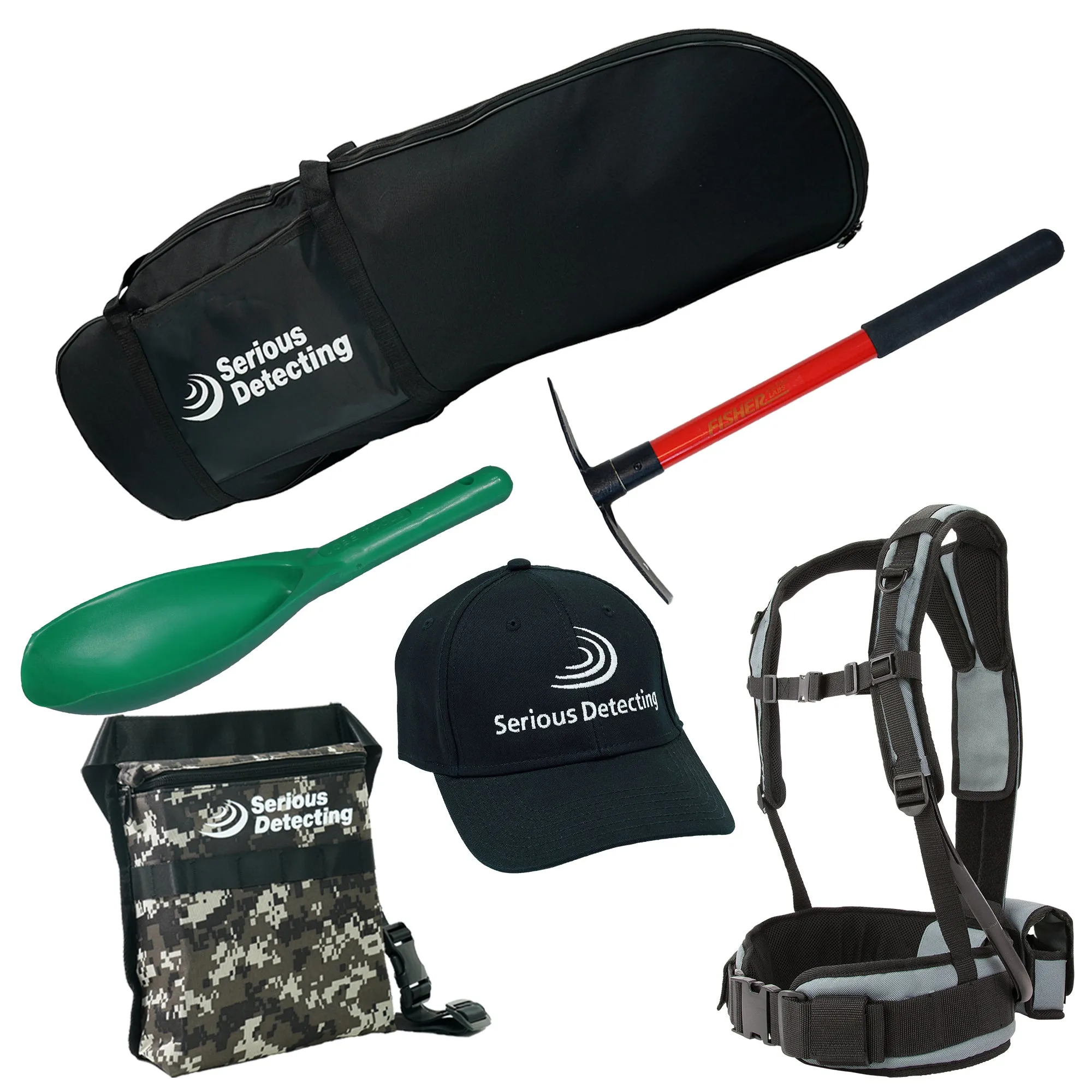 Minelab SDC 2300 All Terrain Gold Metal Detector Starter Package - PKSD