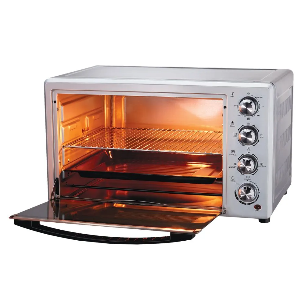 Morphy Richards OTG 54RCSS DEHYDRO 54 Litre Oven Toaster Griller (Stainless Steel) with Glass Door, In-Built Dehydrate Function & 1700W Heating Element
