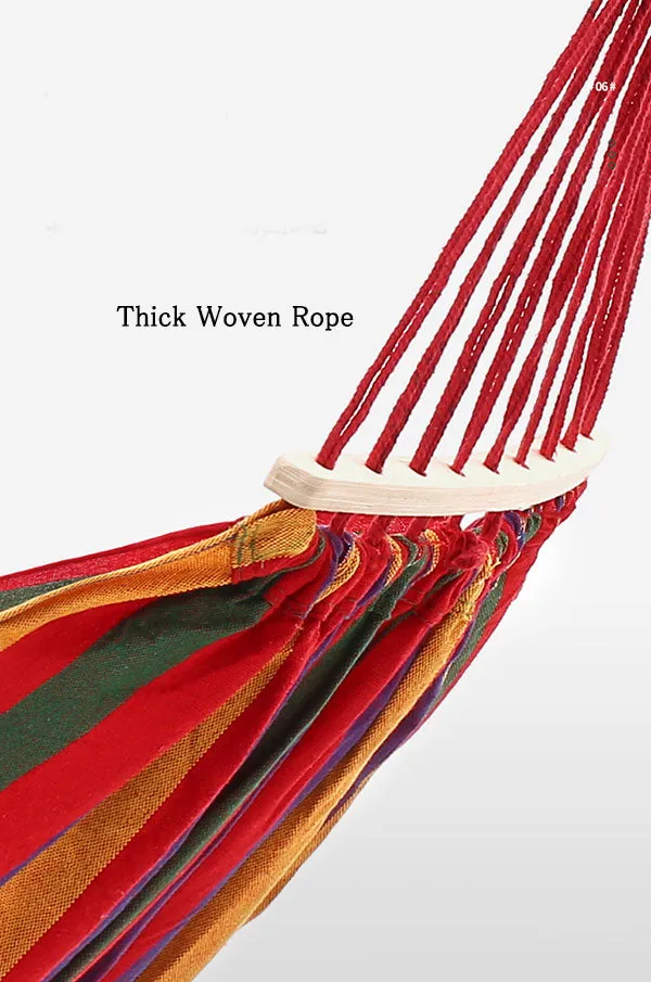 Outdoor Camping Hiking Traveling Lightweight Portable Folding Parachute Hammock 2 Person 200 x 150 cm 300 kg Load Capacity 3 Colours