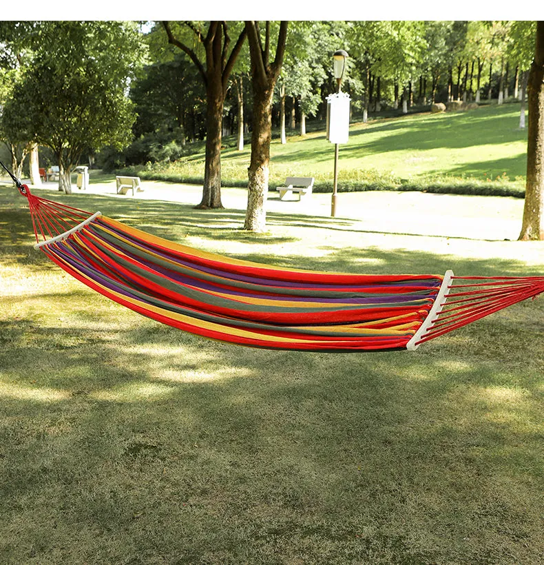 Outdoor Camping Hiking Traveling Lightweight Portable Folding Parachute Hammock Single Person 190 x 80 cm 150 kg Load Capacity 3 Colours
