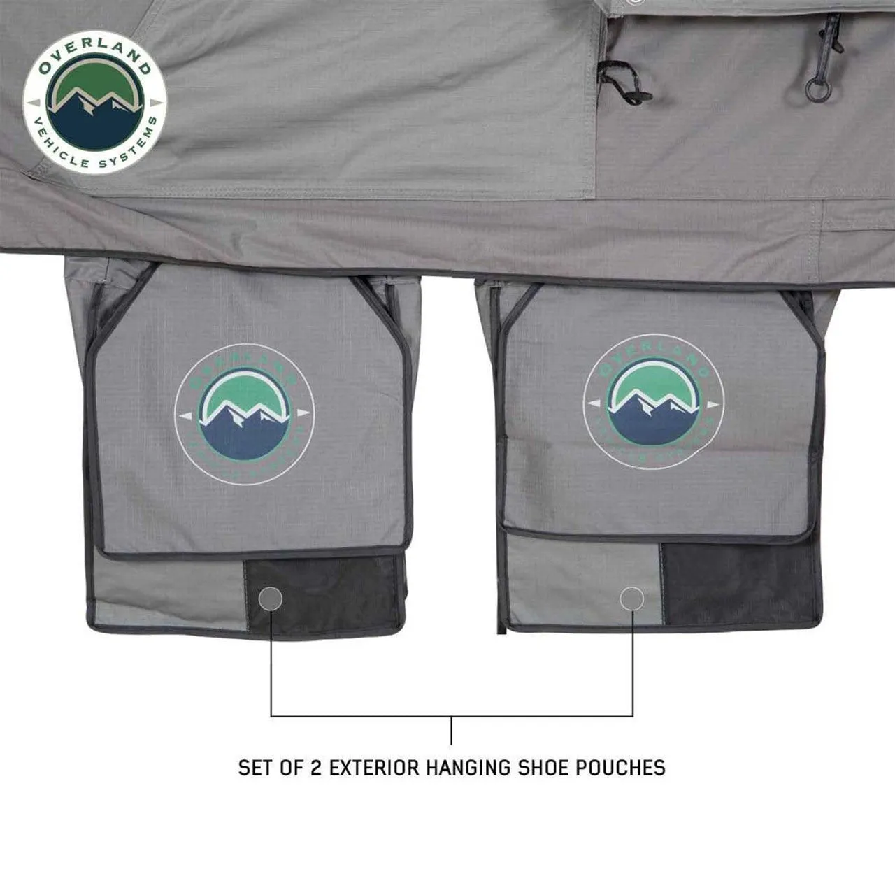 Overland Vehicle Systems HD Nomadic 4 Extended Soft Shell Roof Top Tent