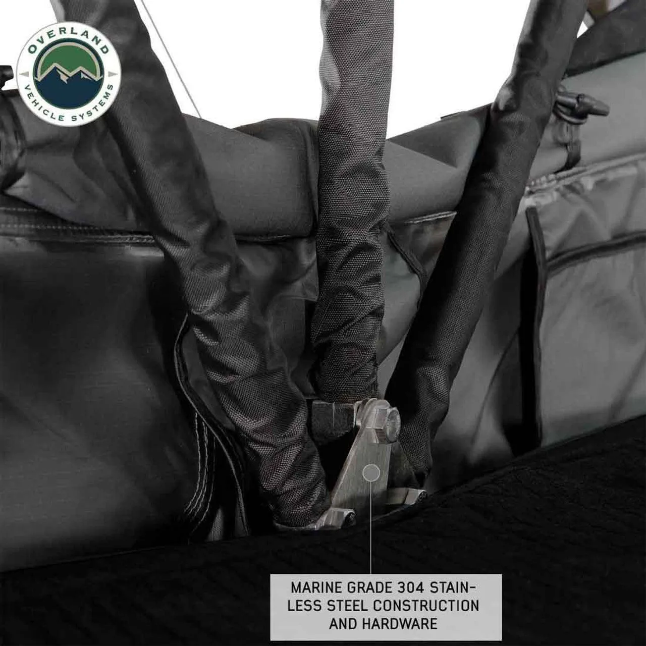 Overland Vehicle Systems HD Nomadic 4 Extended Soft Shell Roof Top Tent
