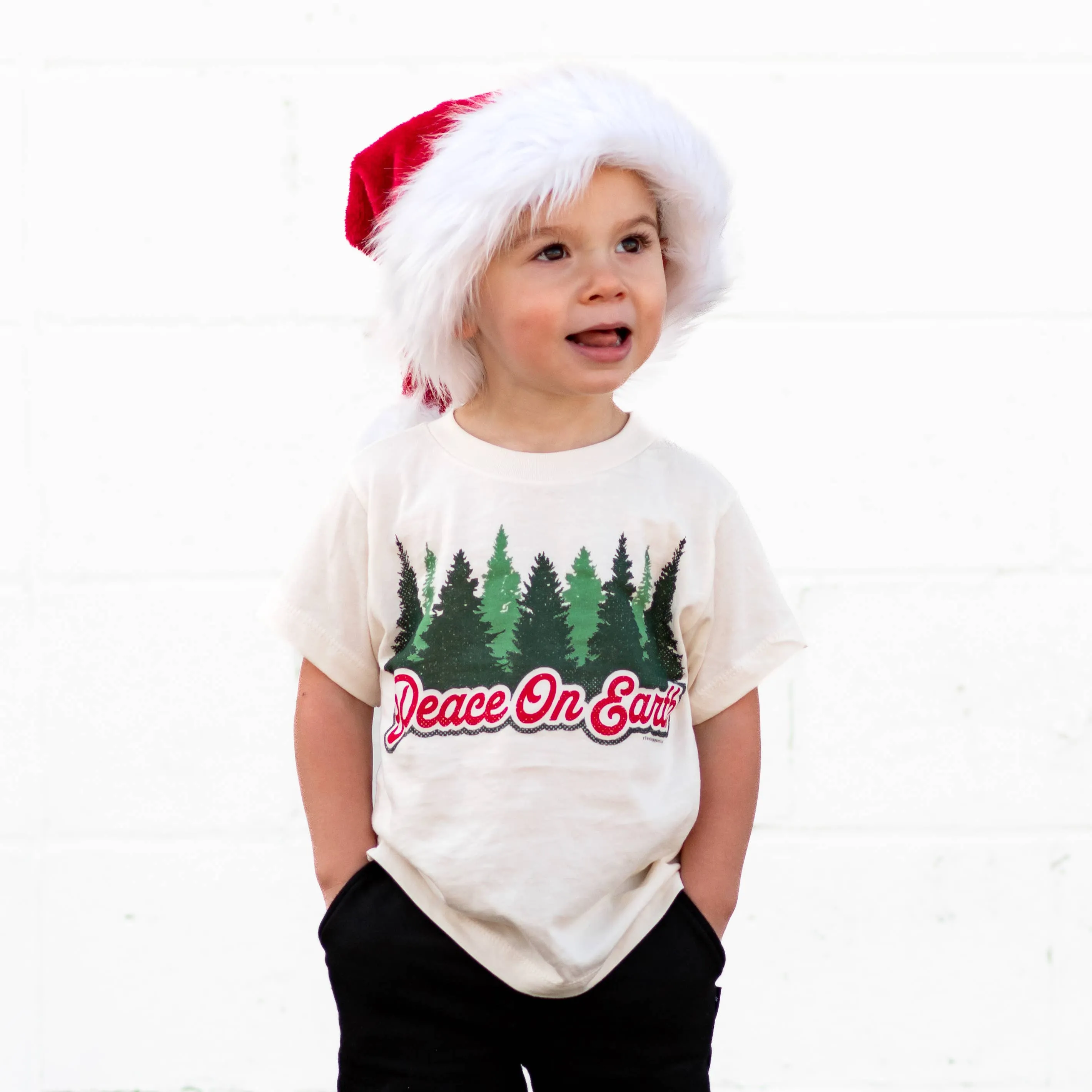 Peace On Earth Kids Tee Shirt