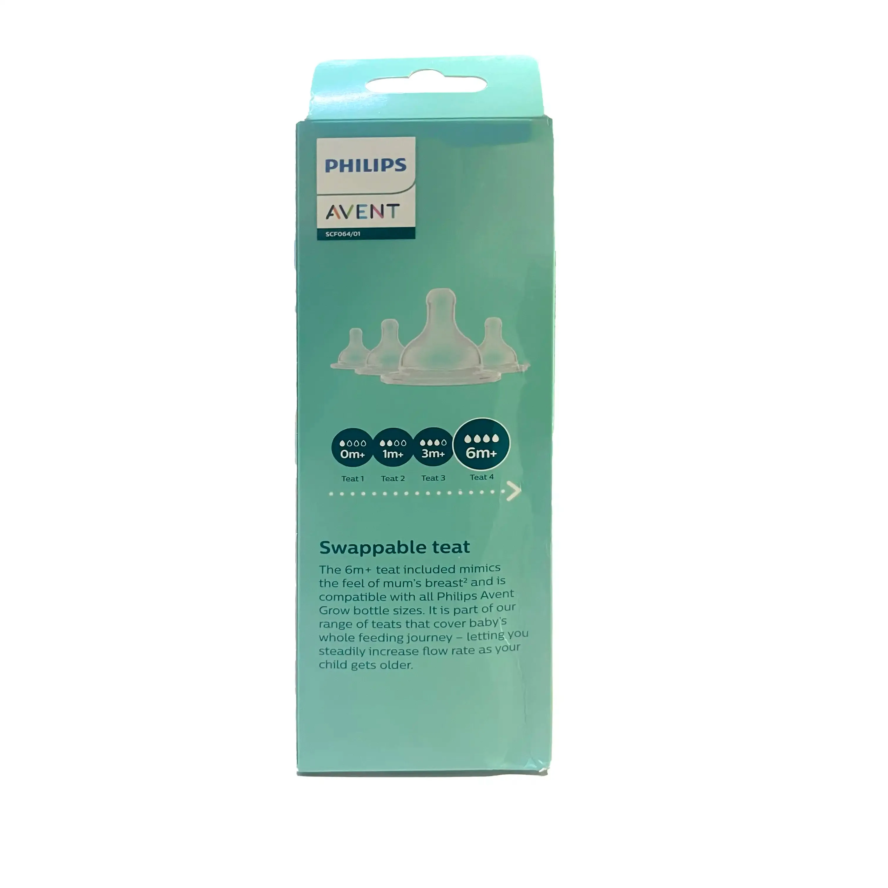 Philips Avent Grow Baby Milk Feeding Bottle - 330ml, 6 months