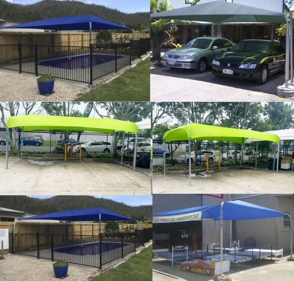 Portable Shade Tents Single and Double