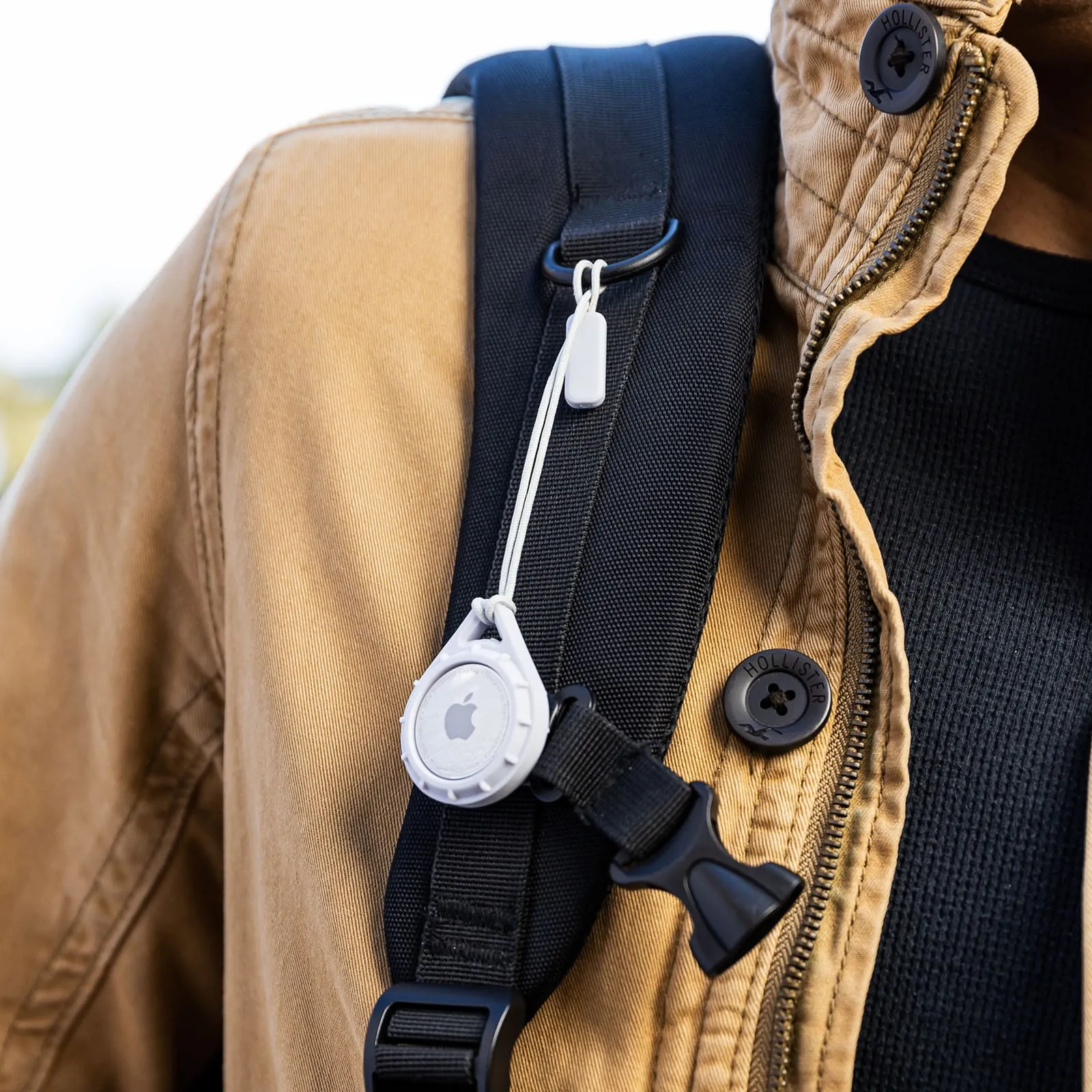 Protector Loop Case for AirTag Devices - Fog