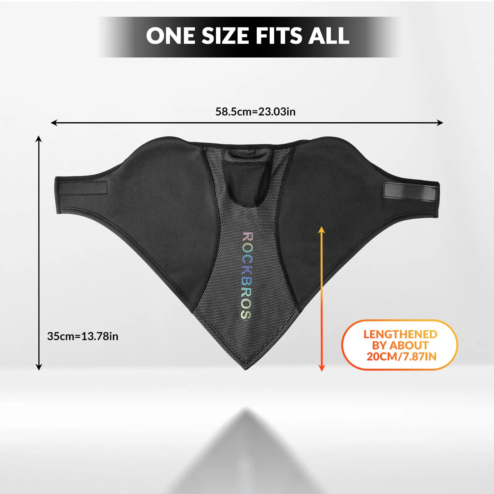 ROCKBROS Balaclava Breathable Half Face Mask for Outdoor Sports