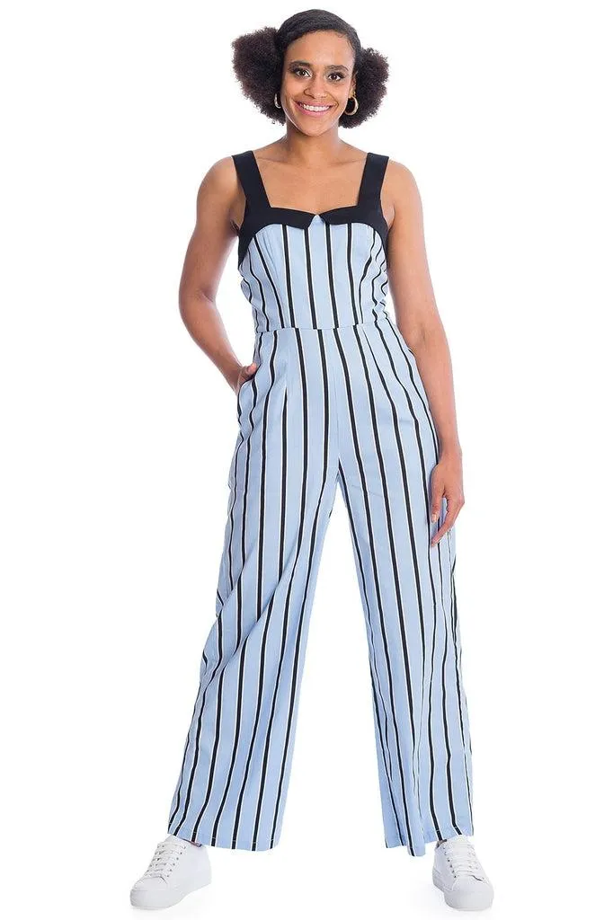 Sally Stripe Playsuit