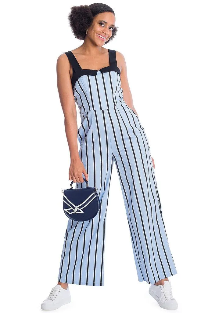 Sally Stripe Playsuit