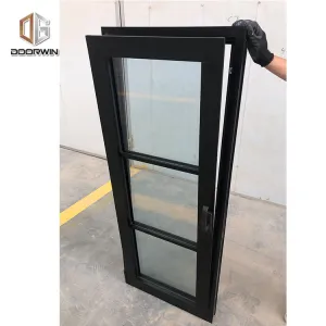 Side hinged window sample design grills safety grill by Doorwin