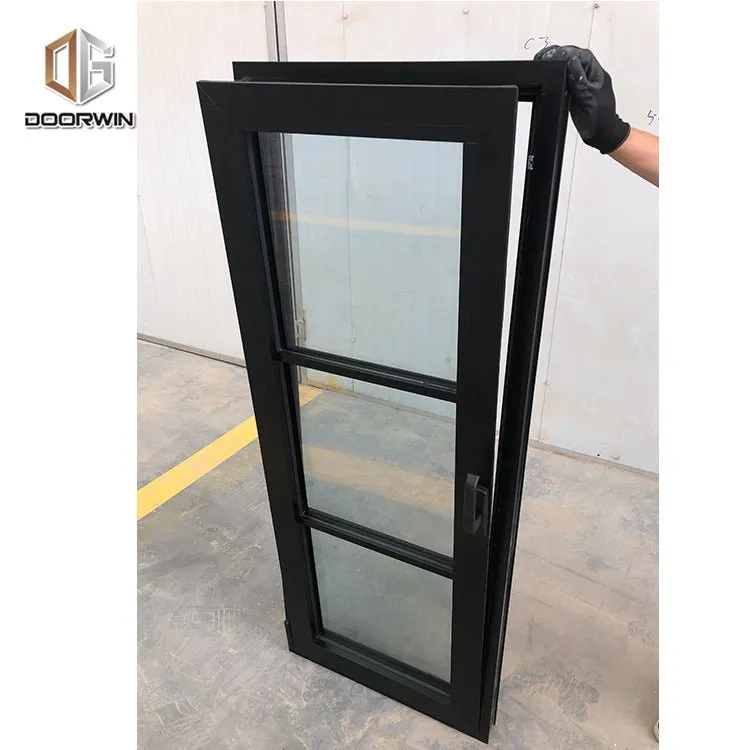 Side hinged window sample design grills safety grill by Doorwin