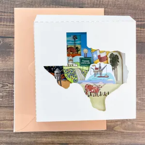 Texas Pop Up Card by Make a Scene